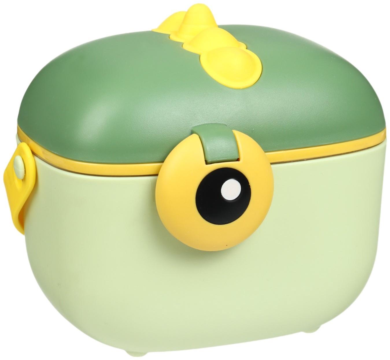 Контейнер для детского питания Крошка Я Дино 5, 400 мл., зеленый