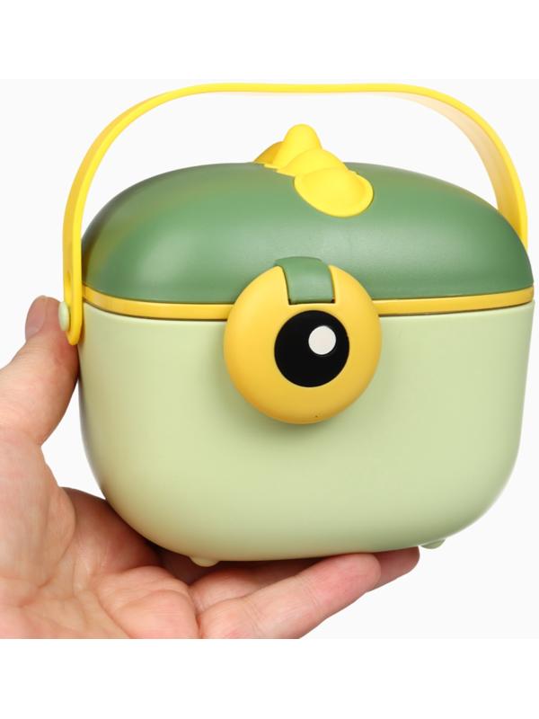 Контейнер для детского питания Крошка Я Дино 5, 400 мл., зеленый