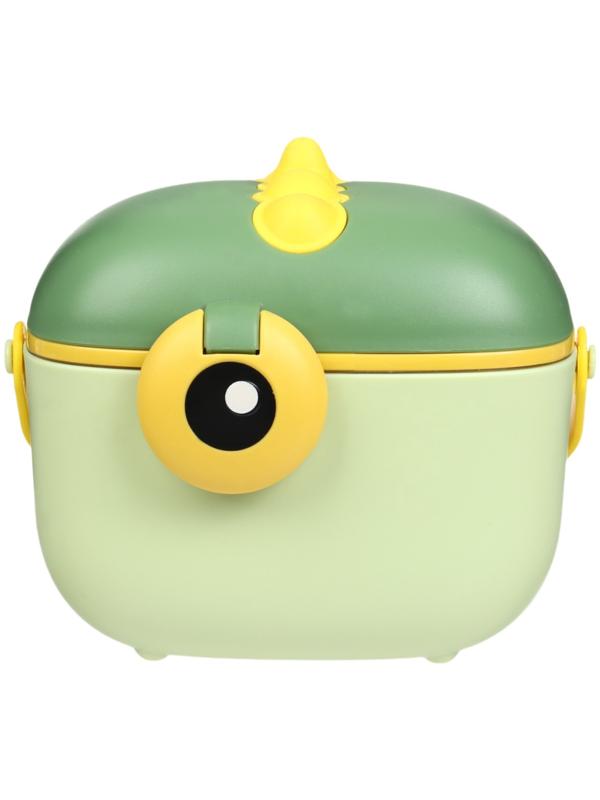 Контейнер для детского питания Крошка Я Дино 5, 400 мл., зеленый