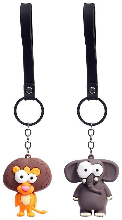 Игрушка - сюрприз Funny Box «Зверятки»: брелок, наклейки, карточка