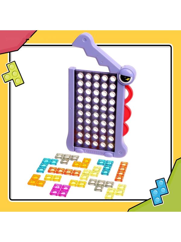 Настольная игра для детей на логику «Накорми Дино», головоломка, 1 игрок, 5+