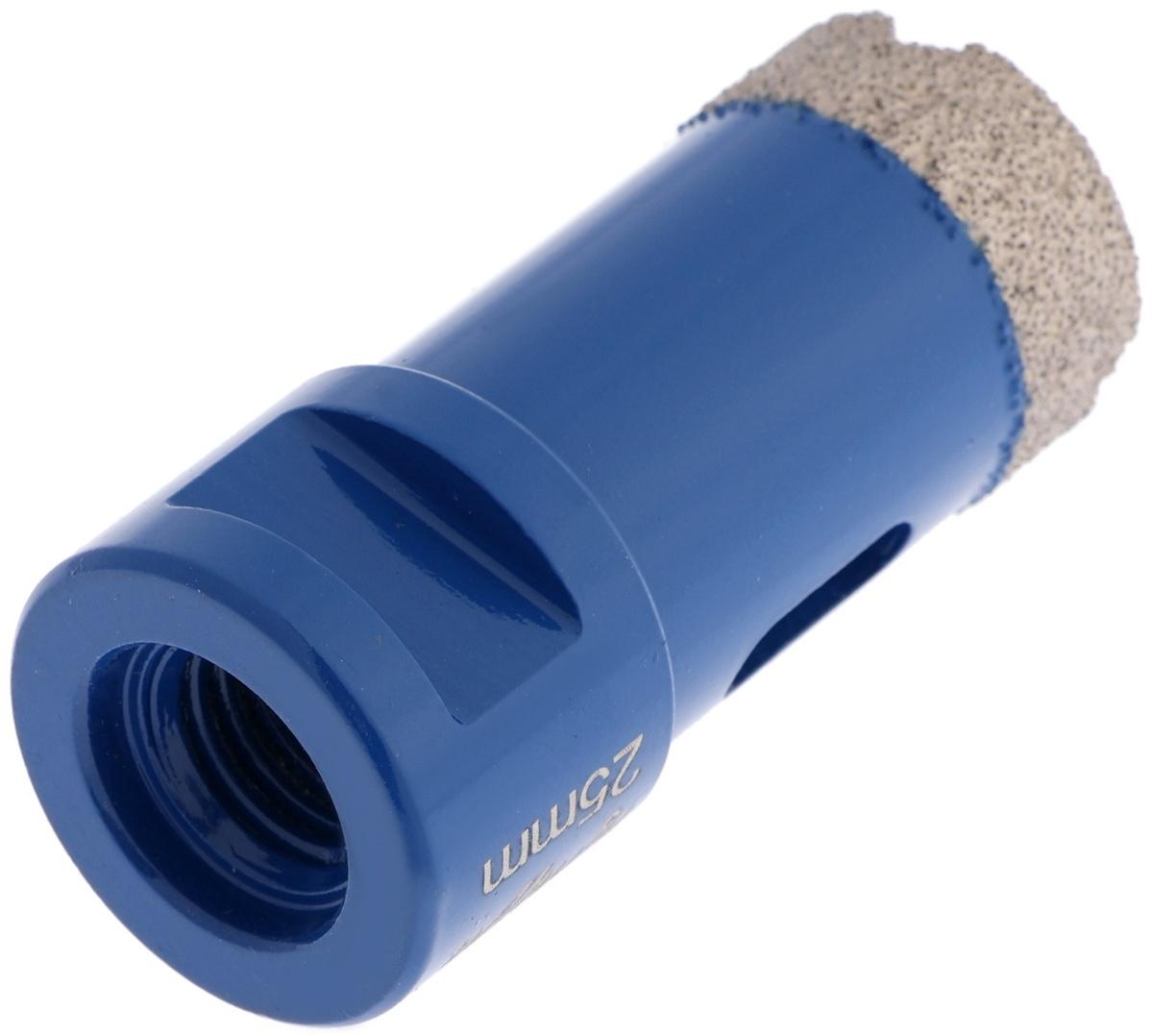 Коронка алмазная ТУНДРА, для УШМ, 25×35.8 мм, М14