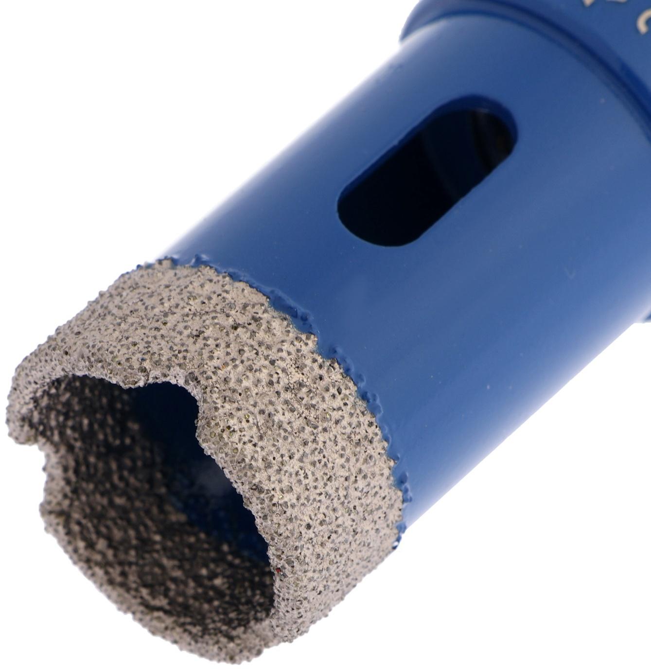 Коронка алмазная ТУНДРА, для УШМ, 25×35.8 мм, М14