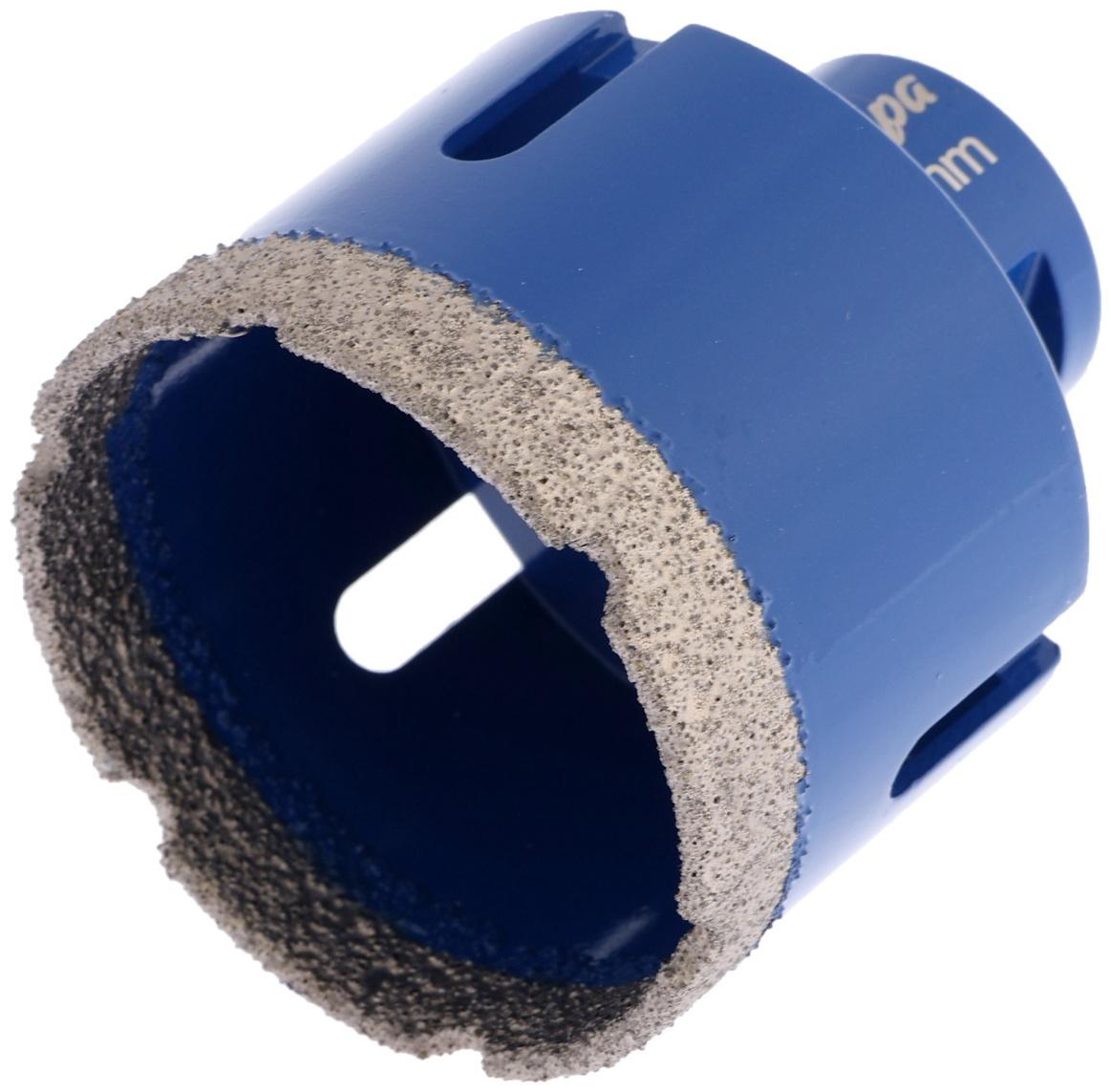 Коронка алмазная ТУНДРА, для УШМ, 55×35.8 мм, М14