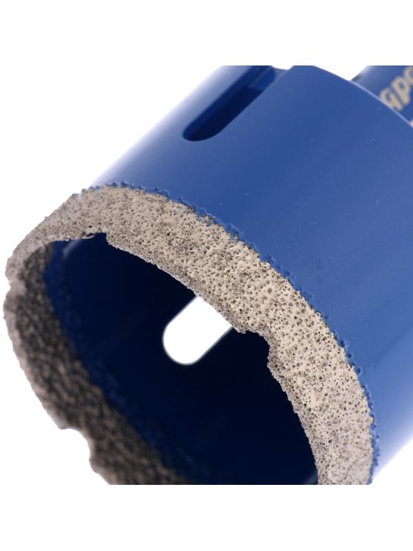 Коронка алмазная ТУНДРА, для УШМ, 55×35.8 мм, М14