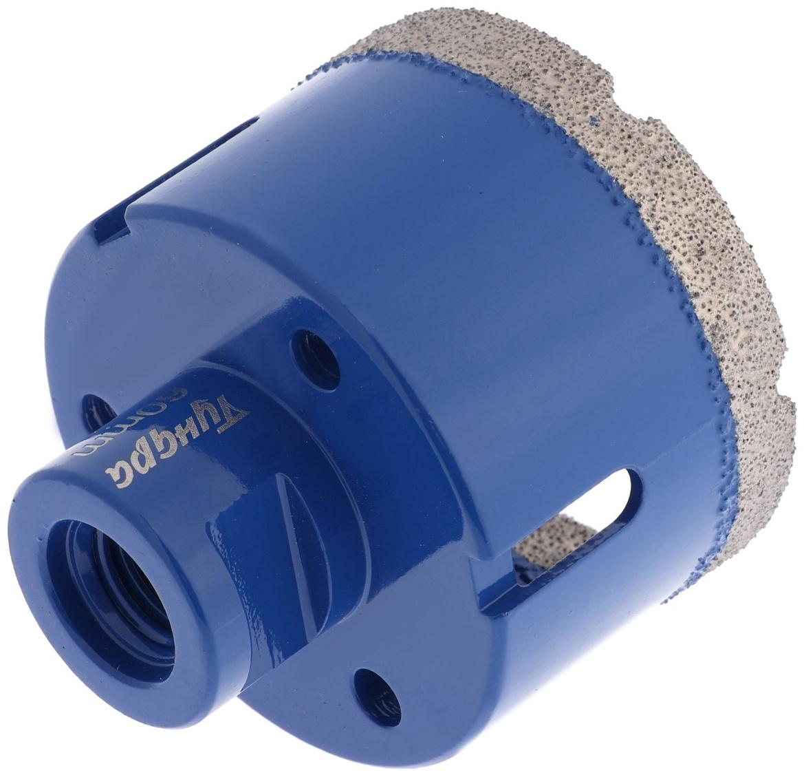 Коронка алмазная ТУНДРА, для УШМ, 60×35.8 мм, М14