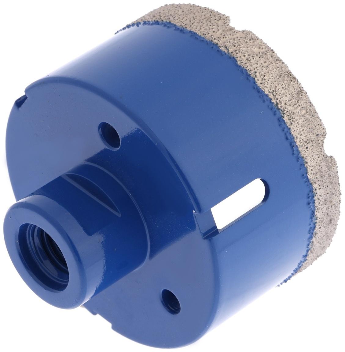 Коронка алмазная ТУНДРА, для УШМ, 70×35.8 мм, М14