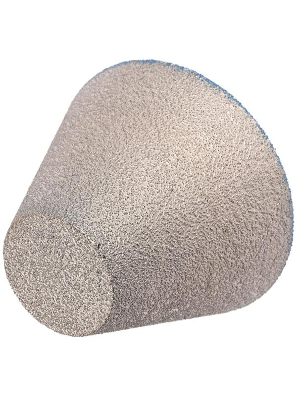 Фреза алмазная конусная ТУНДРА, 35 - 75 мм, для обработки мрамора, гранита и керамики