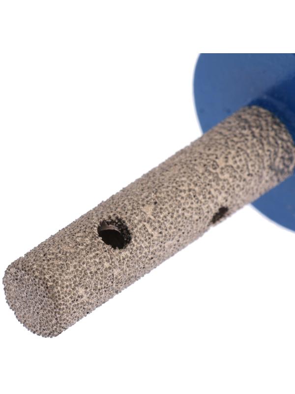 Фреза алмазная цилиндрическая ТУНДРА, по камню, кафелю и керамограниту, 10×40 мм, М14