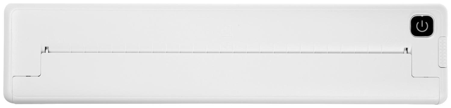 Портативный термопринтер LPR-04, для печати документов, стикеров, наклеек, бумага в комплекте, белый