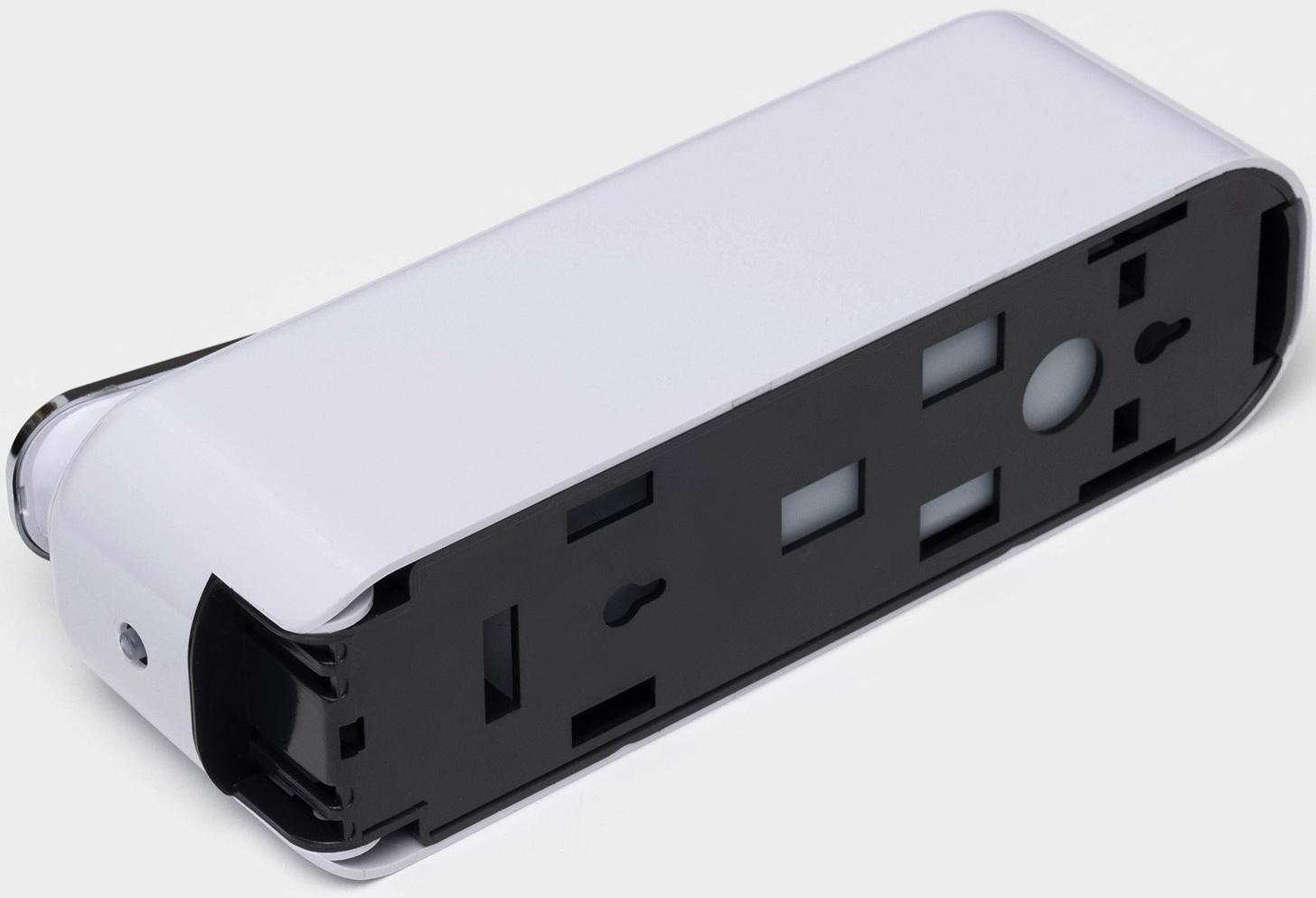 Диспенсер для мыла SAVANNA, механический, 350 мл, пластик, белый