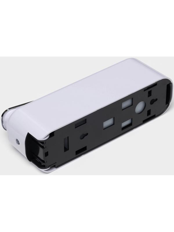 Диспенсер для мыла SAVANNA, механический, 350 мл, пластик, белый