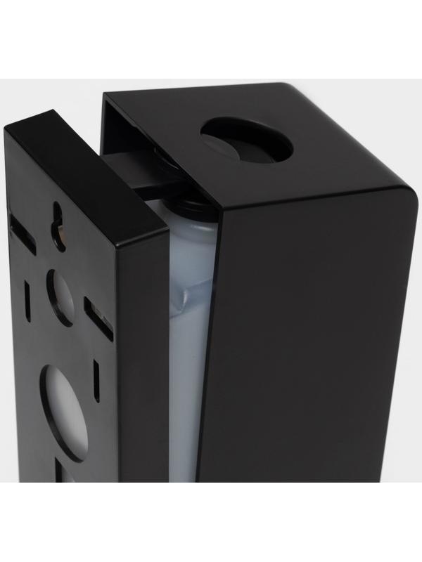 Диспенсер для мыла SAVANNA, механический, 600 мл, пластик, чёрный