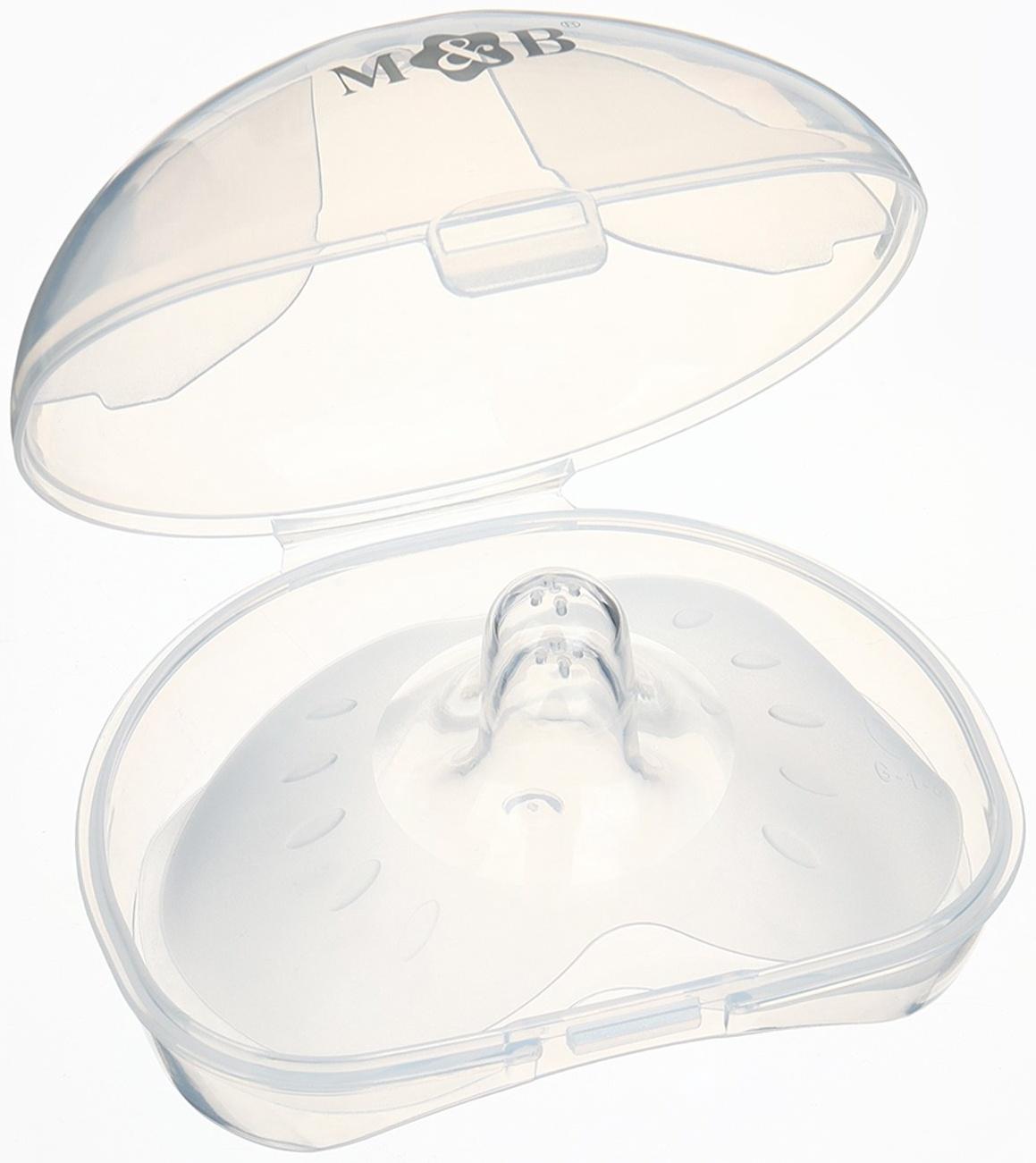 Накладки на грудь для кормления M&B, размер S, 2 шт., в контейнере
