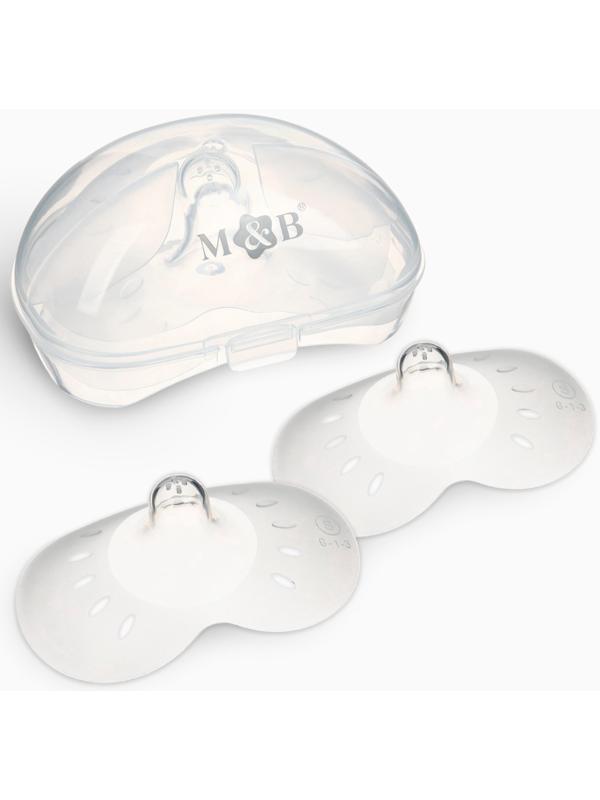 Накладки на грудь для кормления M&B, размер S, 2 шт., в контейнере