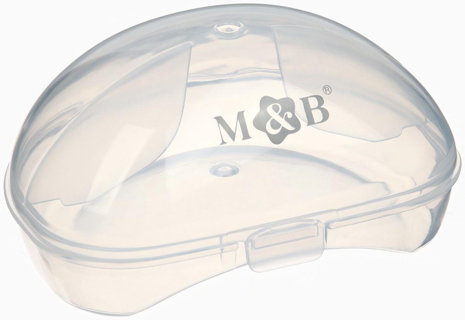 Накладки на грудь для кормления M&B, размер M, 2 шт., в контейнере