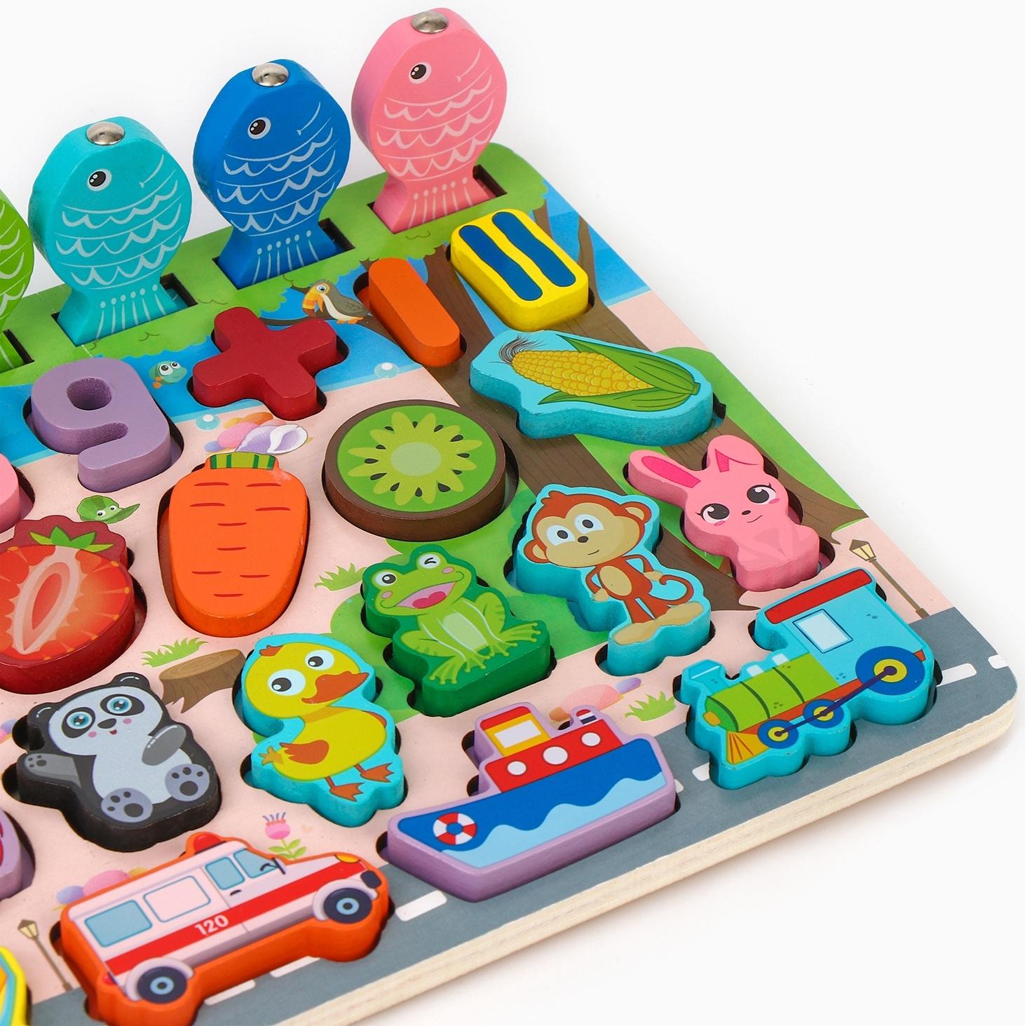 Большой развивающий набор для детей «Сортер. Окружающий мир и счёт»