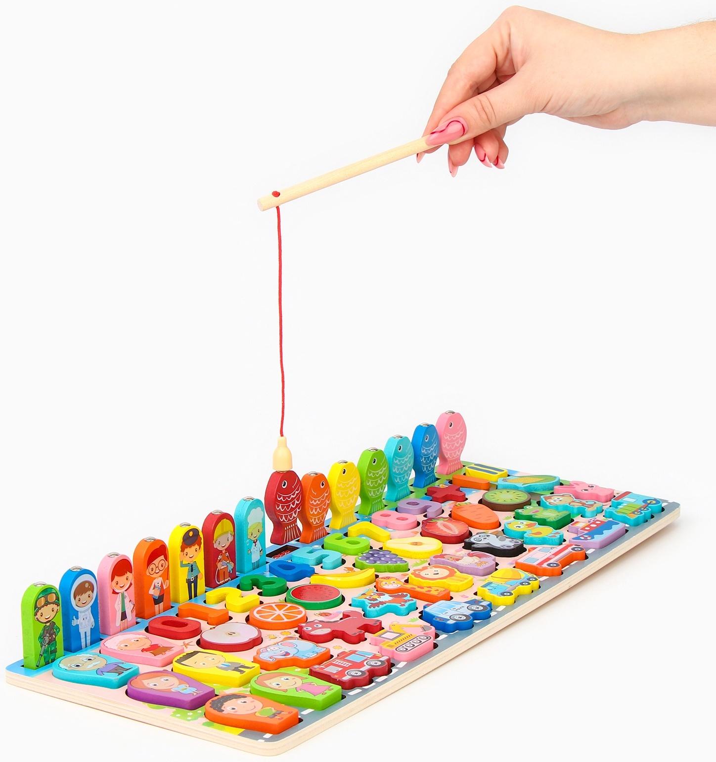 Большой развивающий набор для детей «Сортер. Окружающий мир и счёт»