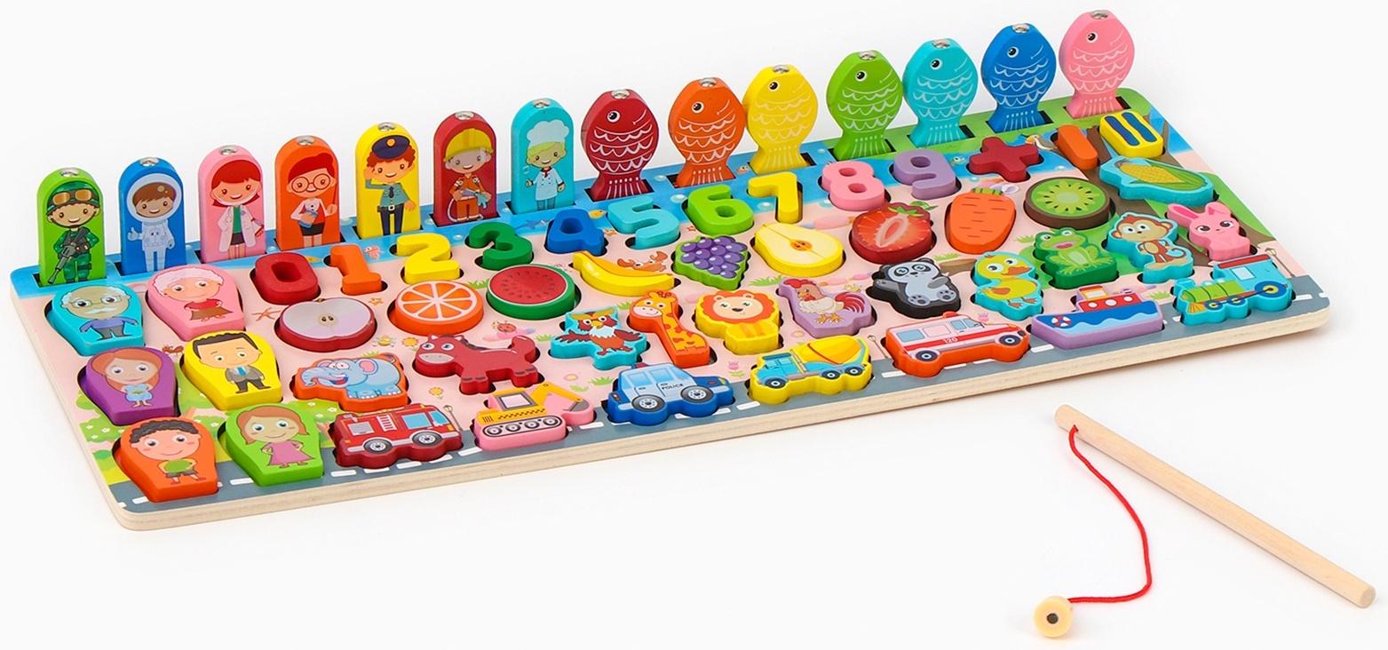 Большой развивающий набор для детей «Сортер. Окружающий мир и счёт»