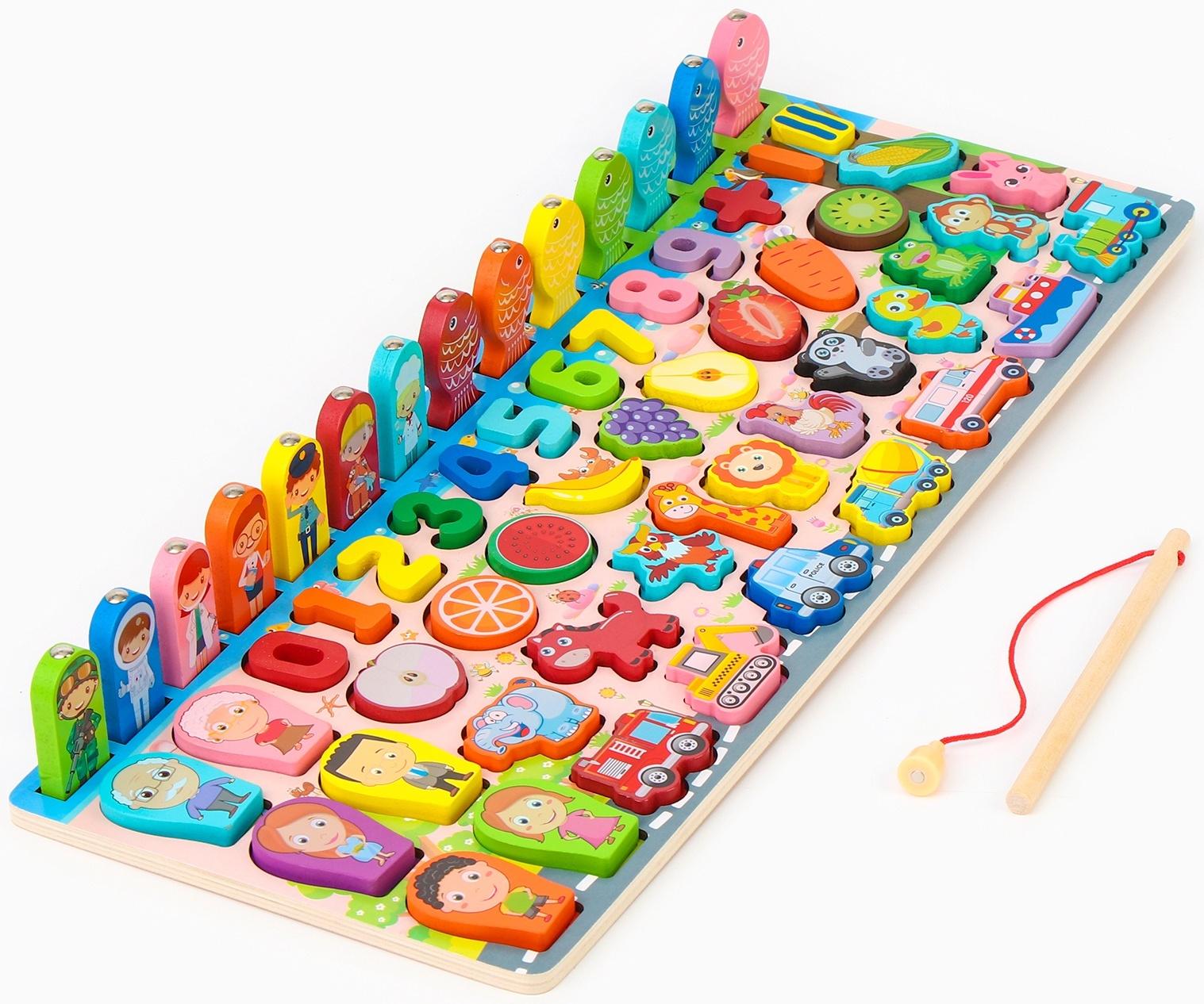 Большой развивающий набор для детей «Сортер. Окружающий мир и счёт»