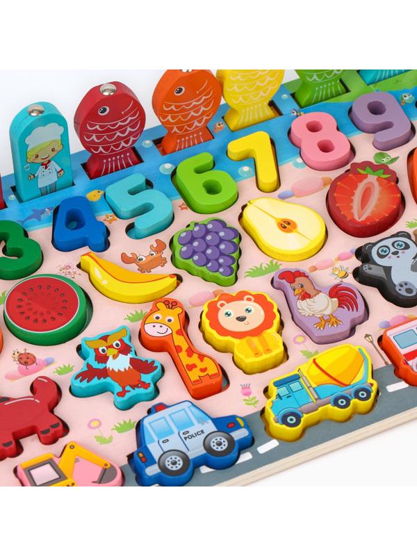 Большой развивающий набор для детей «Сортер. Окружающий мир и счёт»