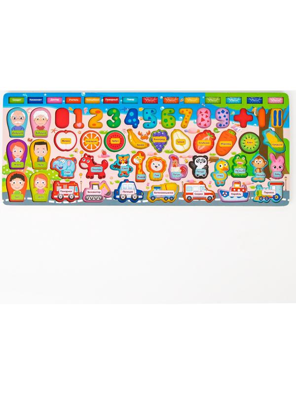 Большой развивающий набор для детей «Сортер. Окружающий мир и счёт»