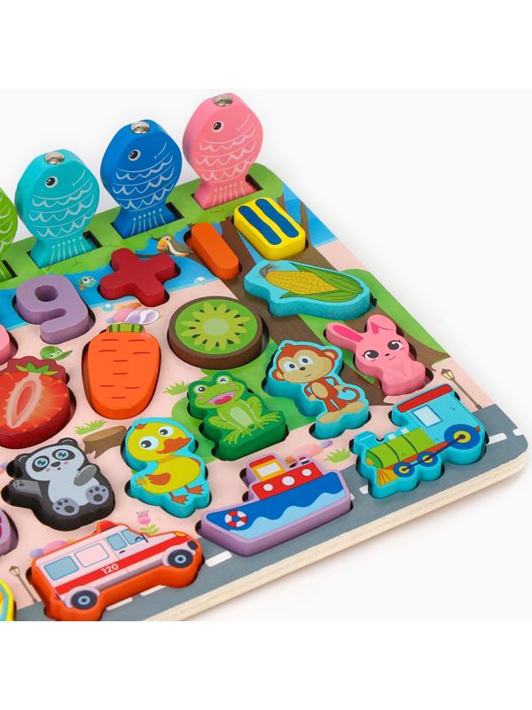 Большой развивающий набор для детей «Сортер. Окружающий мир и счёт»