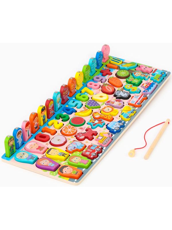 Большой развивающий набор для детей «Сортер. Окружающий мир и счёт»