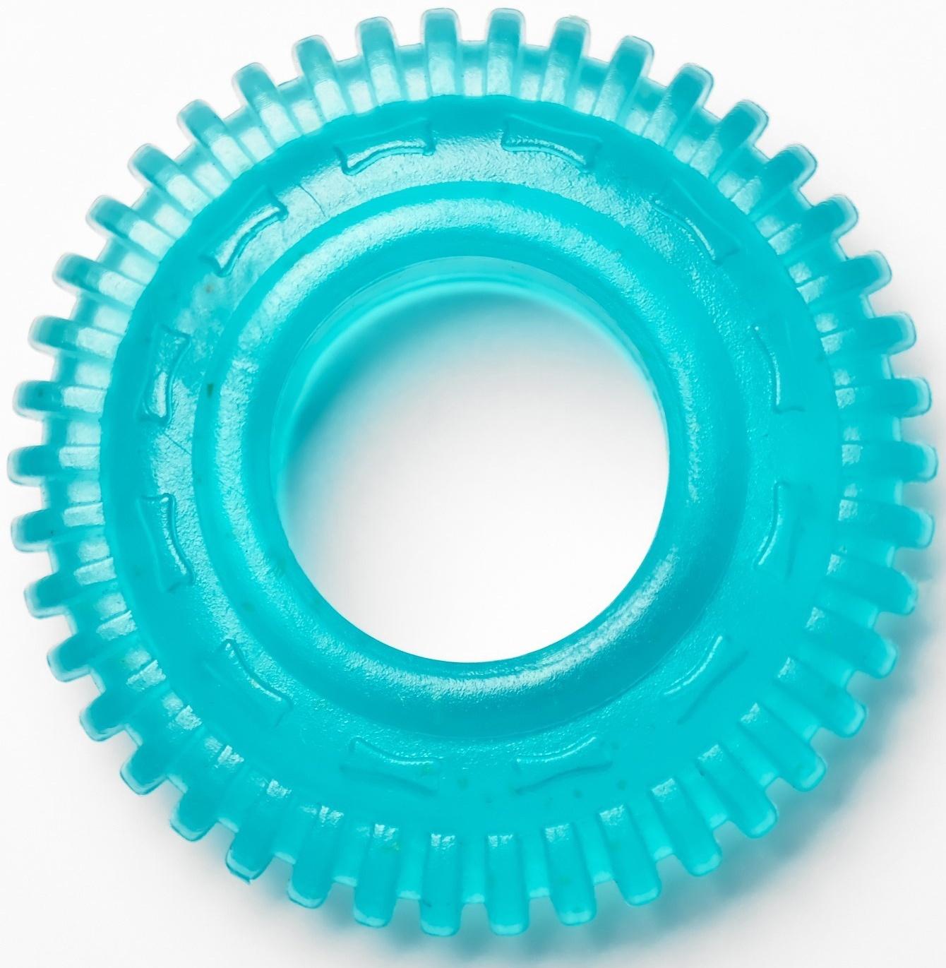 Игрушка для собак жевательная светящаяся в темноте «Шина», 7 х 7 см