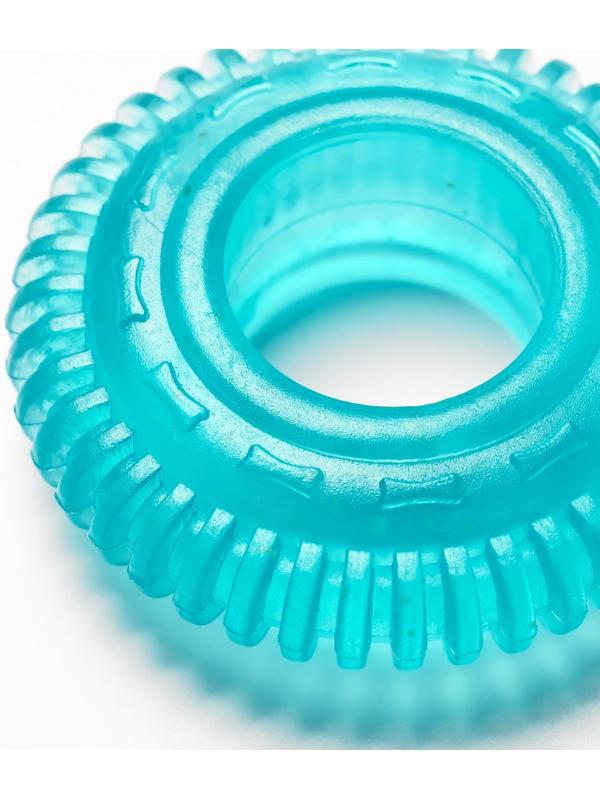 Игрушка для собак жевательная светящаяся в темноте «Шина», 7 х 7 см