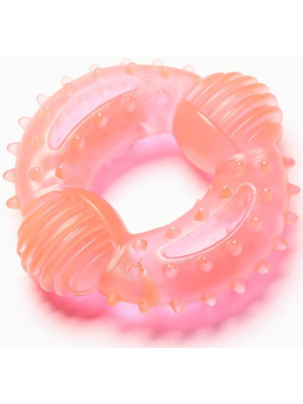 Игрушка для собак жевательная светящаяся в темноте «Шестеренка», 8 х 7.5 см