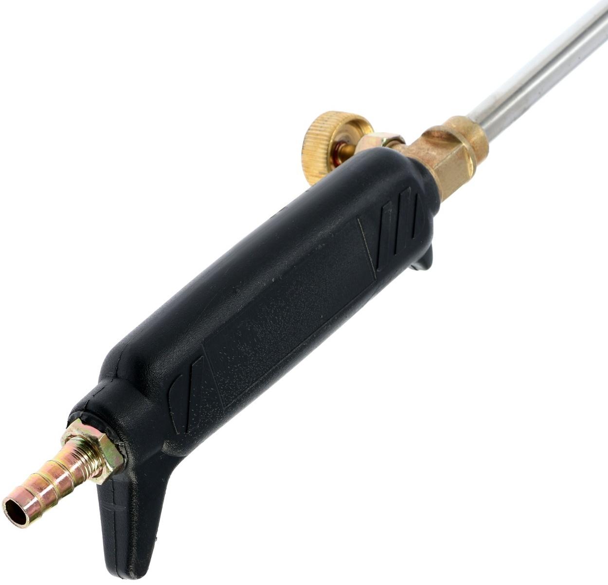 Горелка кровельная газовоздушная ТУНДРА, 410 мм, d=30 мм, 1300 °C, вентиль