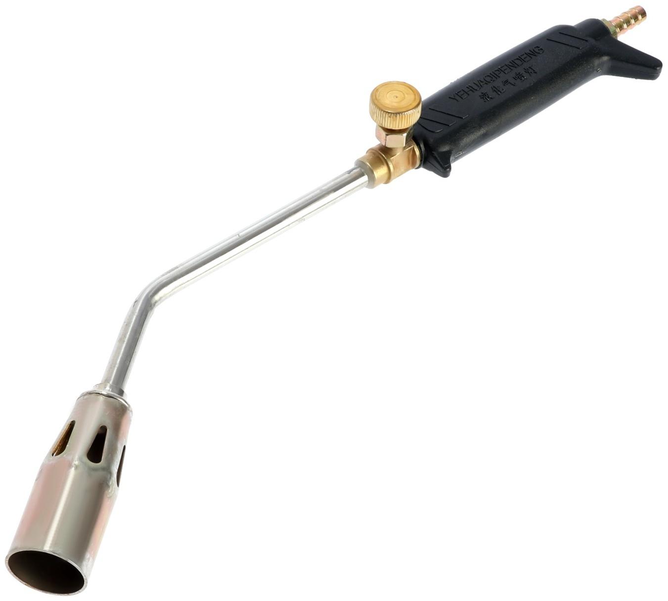 Горелка кровельная газовоздушная ТУНДРА, 410 мм, d=30 мм, 1300 °C, вентиль