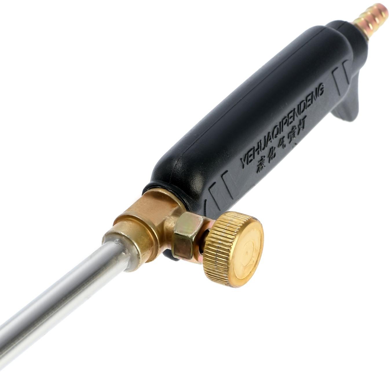 Горелка кровельная газовоздушная ТУНДРА, 410 мм, d=30 мм, 1300 °C, вентиль