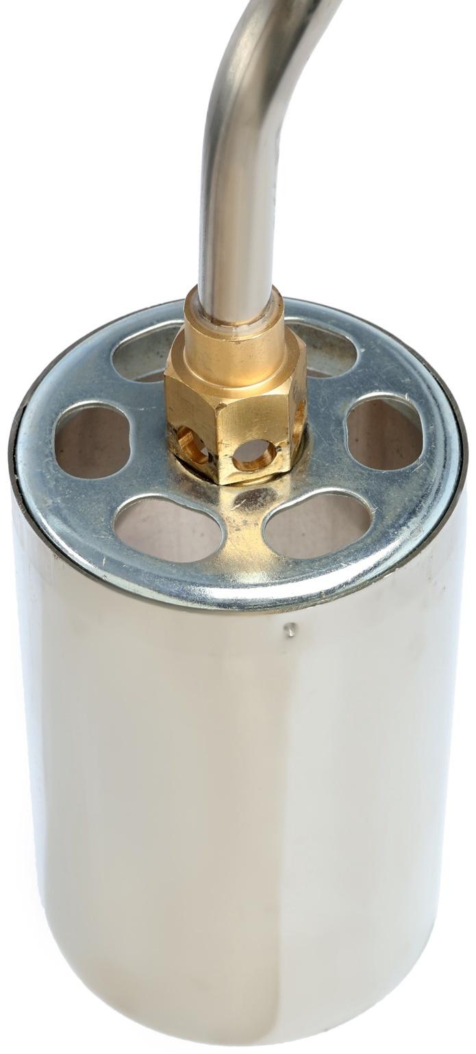 Горелка кровельная газовоздушная ТУНДРА, 710 мм, d=65 мм, 1300 °C, вентиль