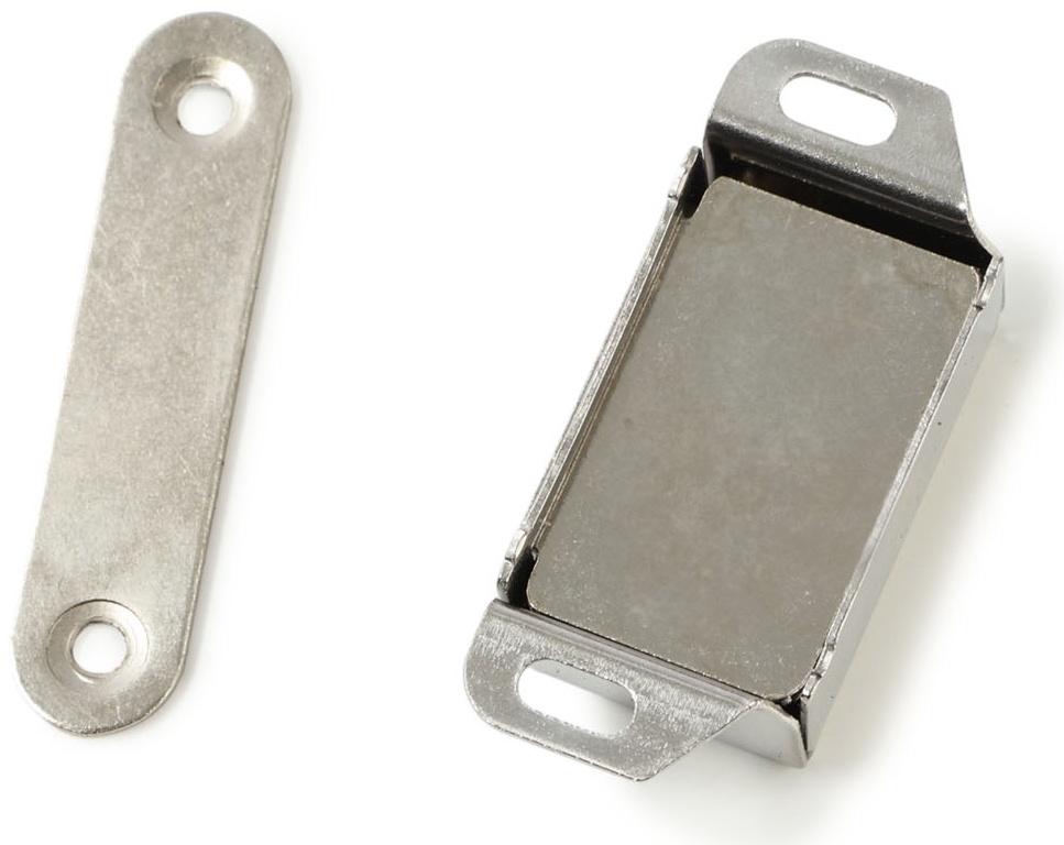 Магнит мебельный CAPPIO M00SS, 55x20 мм, набор 4 шт.