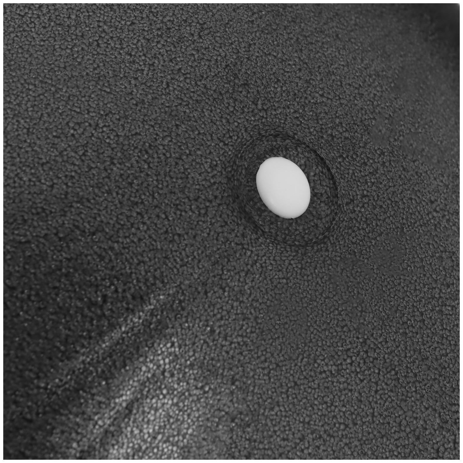 Мяч для йоги и пилатеса 25 см, 100 гр, цвет черный