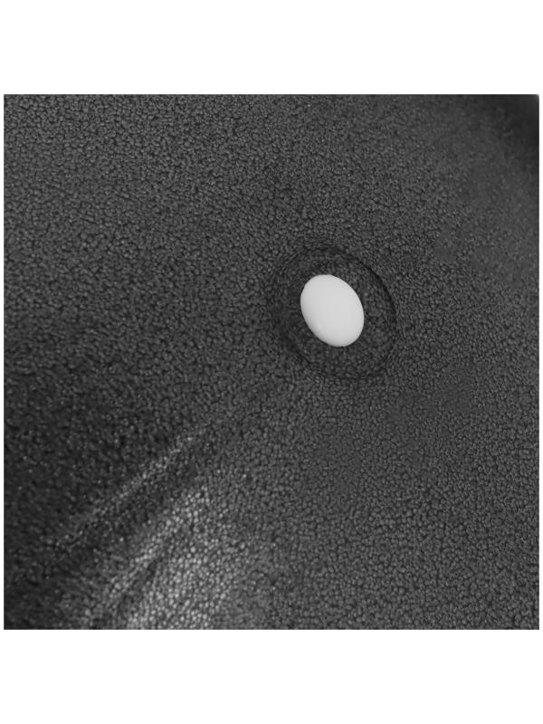 Мяч для йоги и пилатеса 25 см, 100 гр, цвет черный