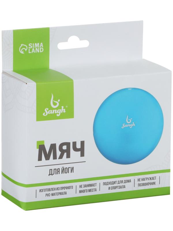 Мяч для йоги и пилатеса 25 см, 100 гр, цвет черный