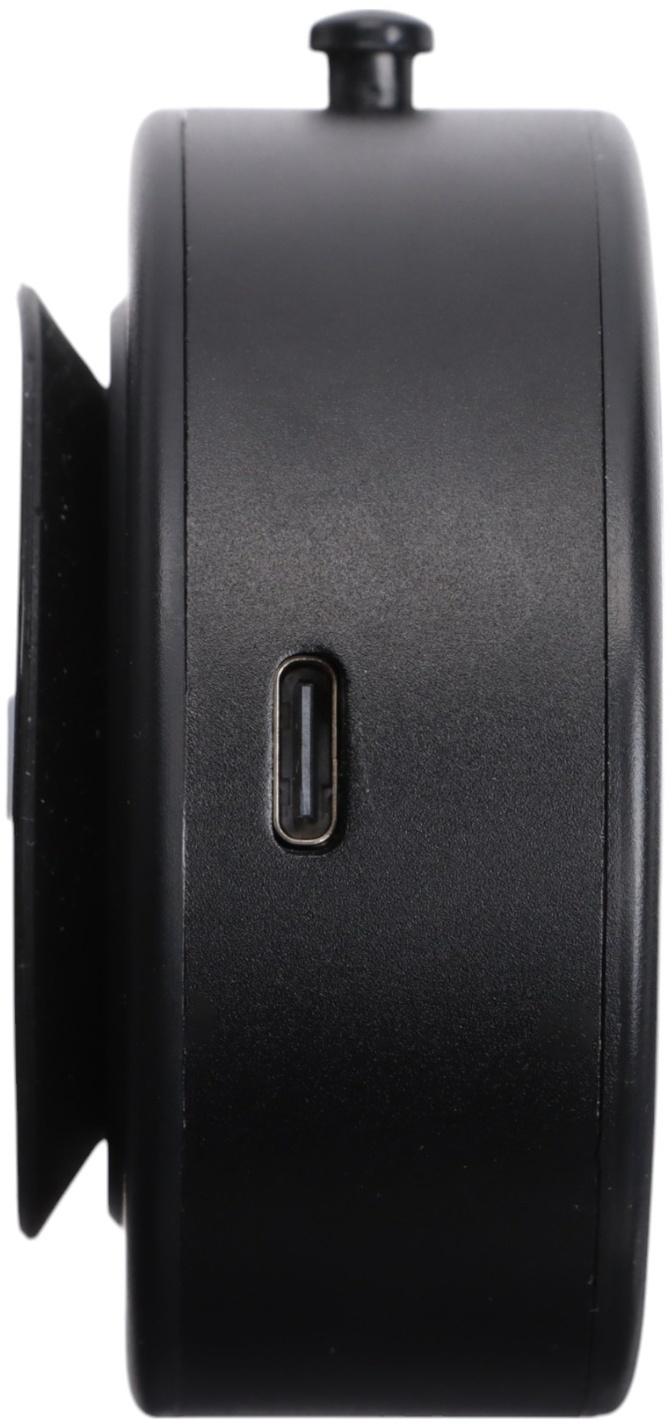 Магнитный держатель для телефона в автомобиль, металл, чёрный, автоматический