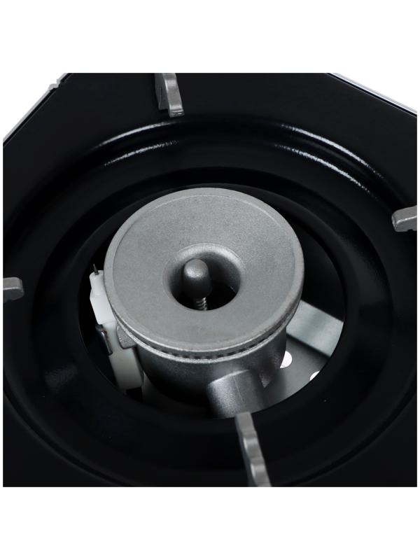 Плита газовая портативная maclay, для кемпинга, 20×25×9 см, серая