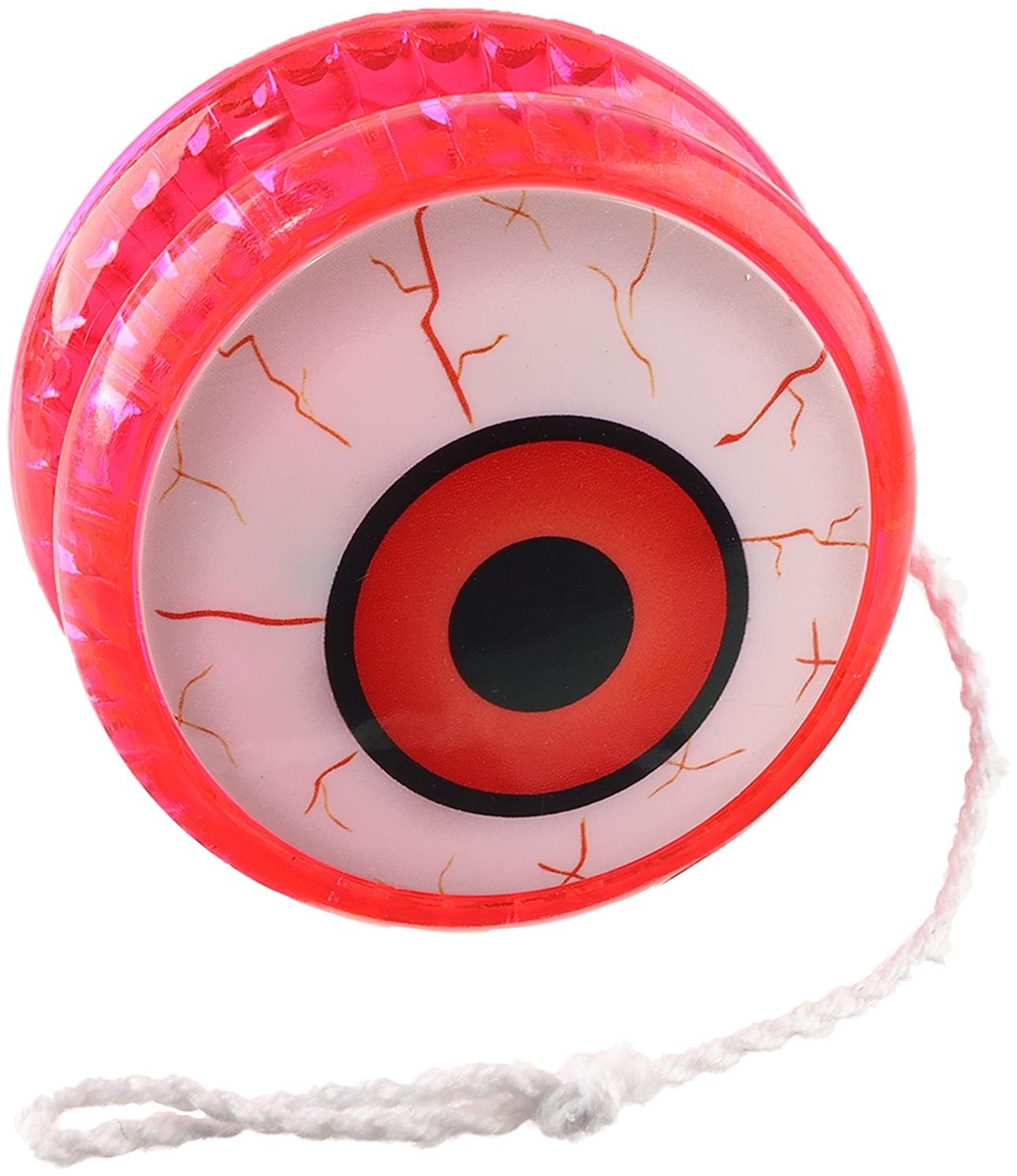 Йо-йо «Глаз», световой, МИКС