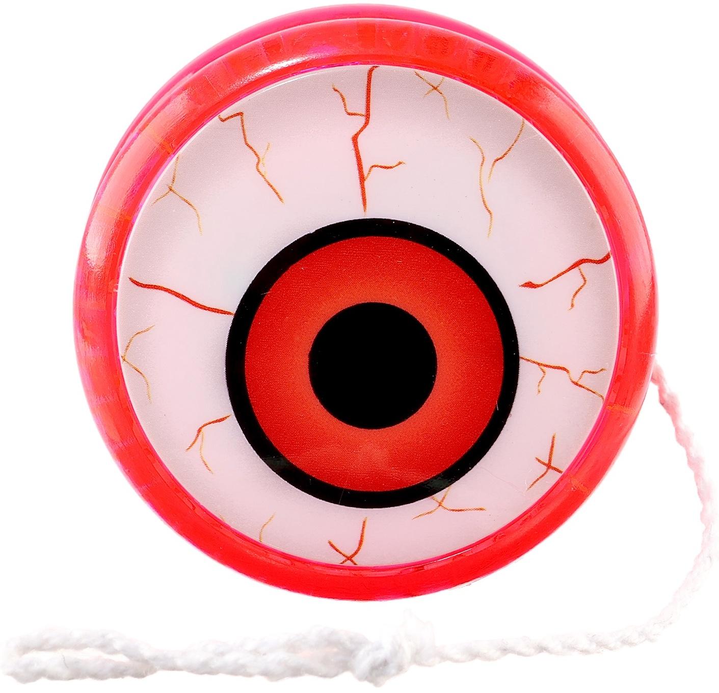 Йо-йо «Глаз», световой, МИКС