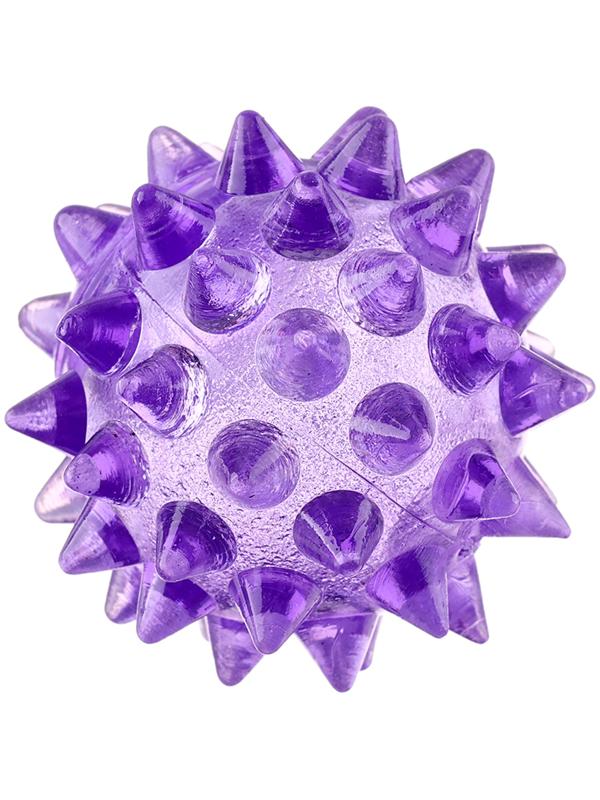 Мяч световой «Ёжик», 3,5 см, цвета МИКС