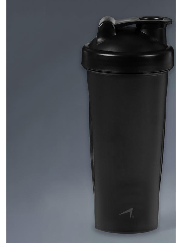 Шейкер для спортивного питания Onlytop, 600 мл, цвет черный