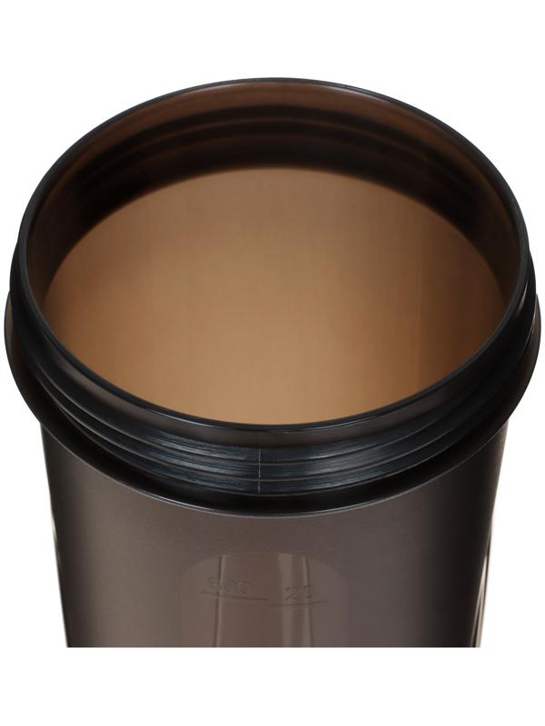 Шейкер для спортивного питания Onlytop, 600 мл, цвет черный