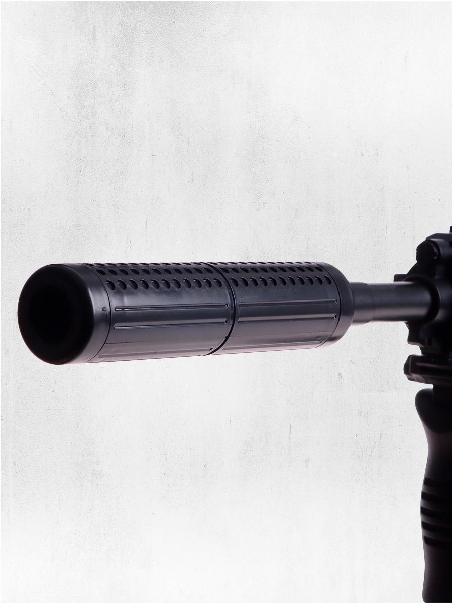 Винтовка «НК 416», стреляет гелевыми пульками, работает от аккумулятора, с фонариком