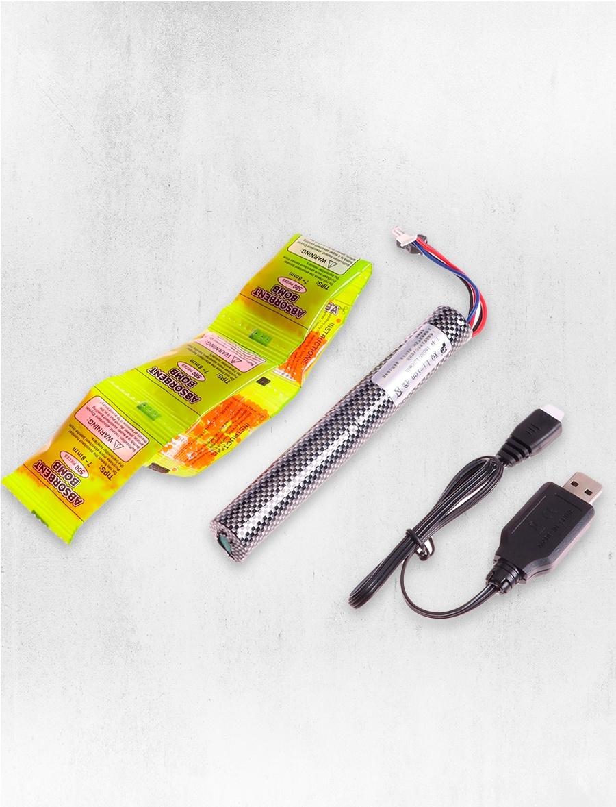 Винтовка «НК 416», стреляет гелевыми пульками, работает от аккумулятора, с фонариком