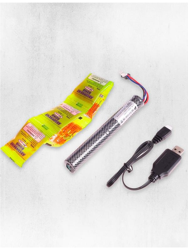 Винтовка «НК 416», стреляет гелевыми пульками, работает от аккумулятора, с фонариком