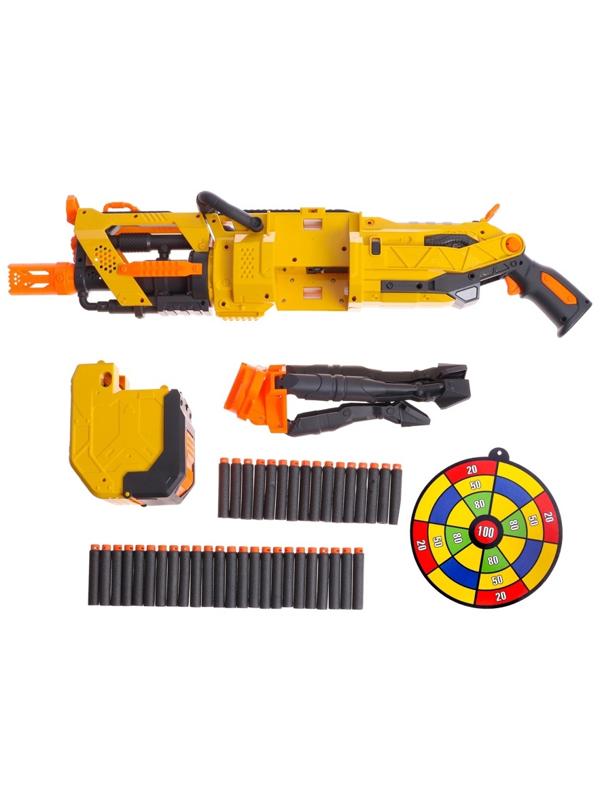 Бластер «Скорострел», стреляет мягкими пулями, работает на батарейках